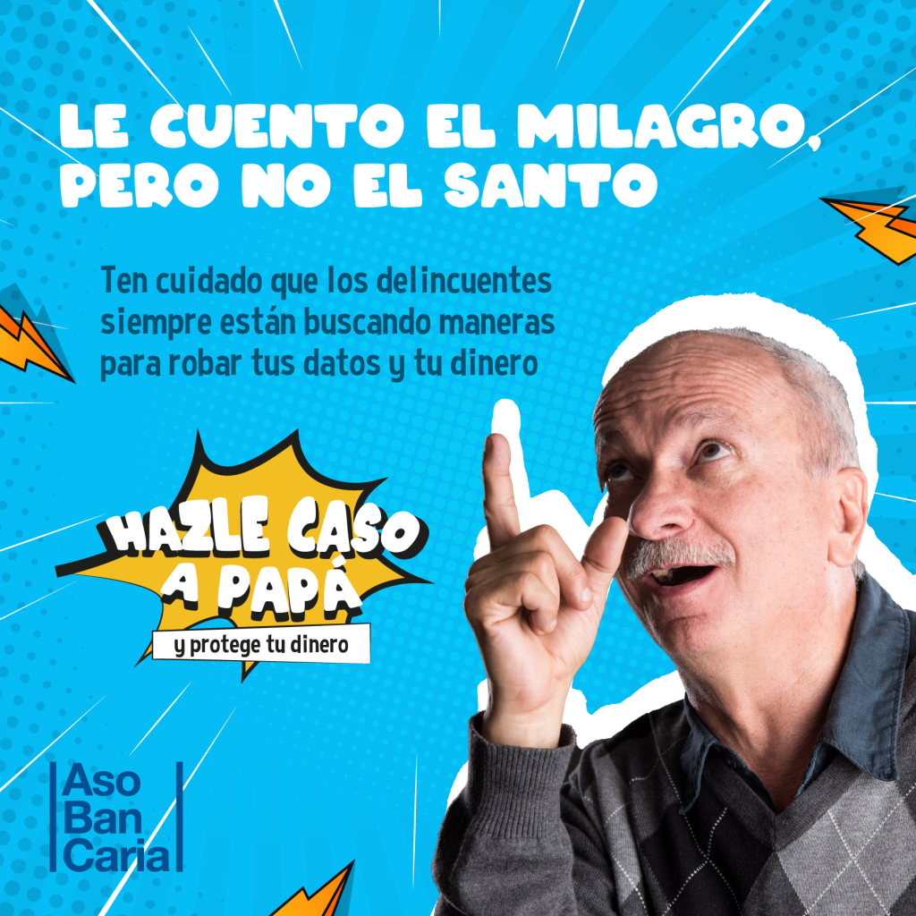 Le cuento el milagro, pero no el santo