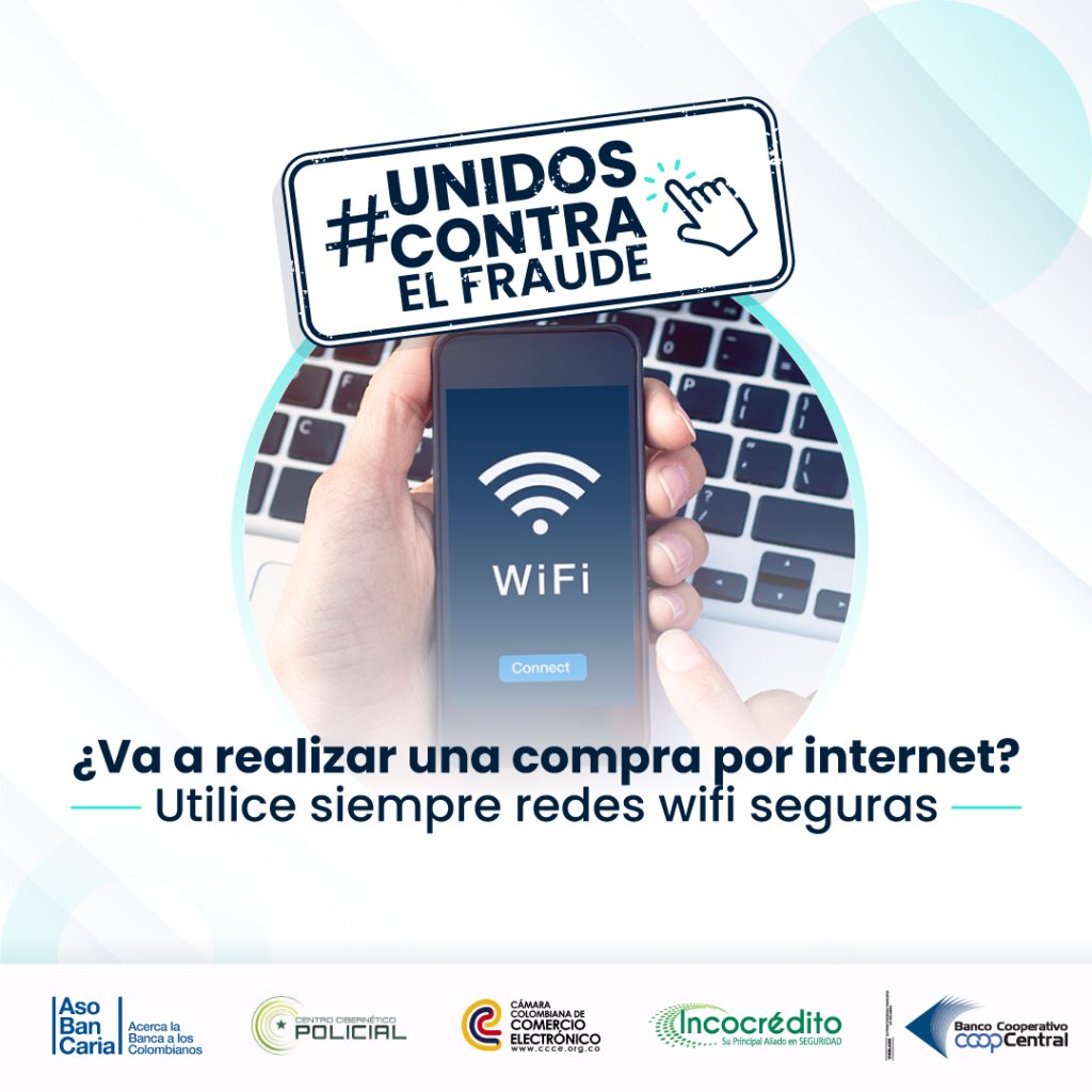 ¿Va a realizar una compra por internet? Utilice siempre redes wifi-seguras.